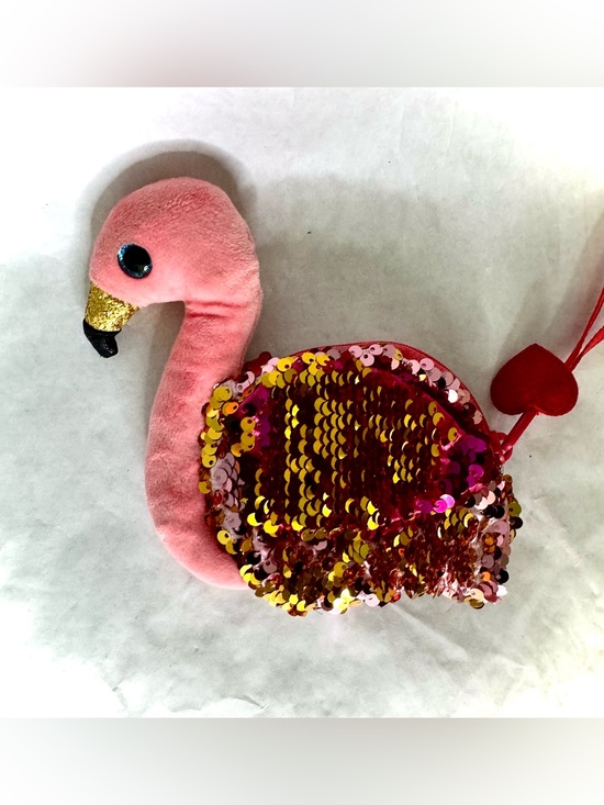Ty Other - TY Pink Flamingo Change Purse